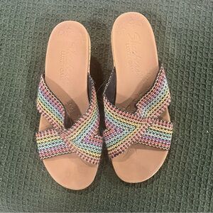 Skechers Women's Multicolor Woven Sandals